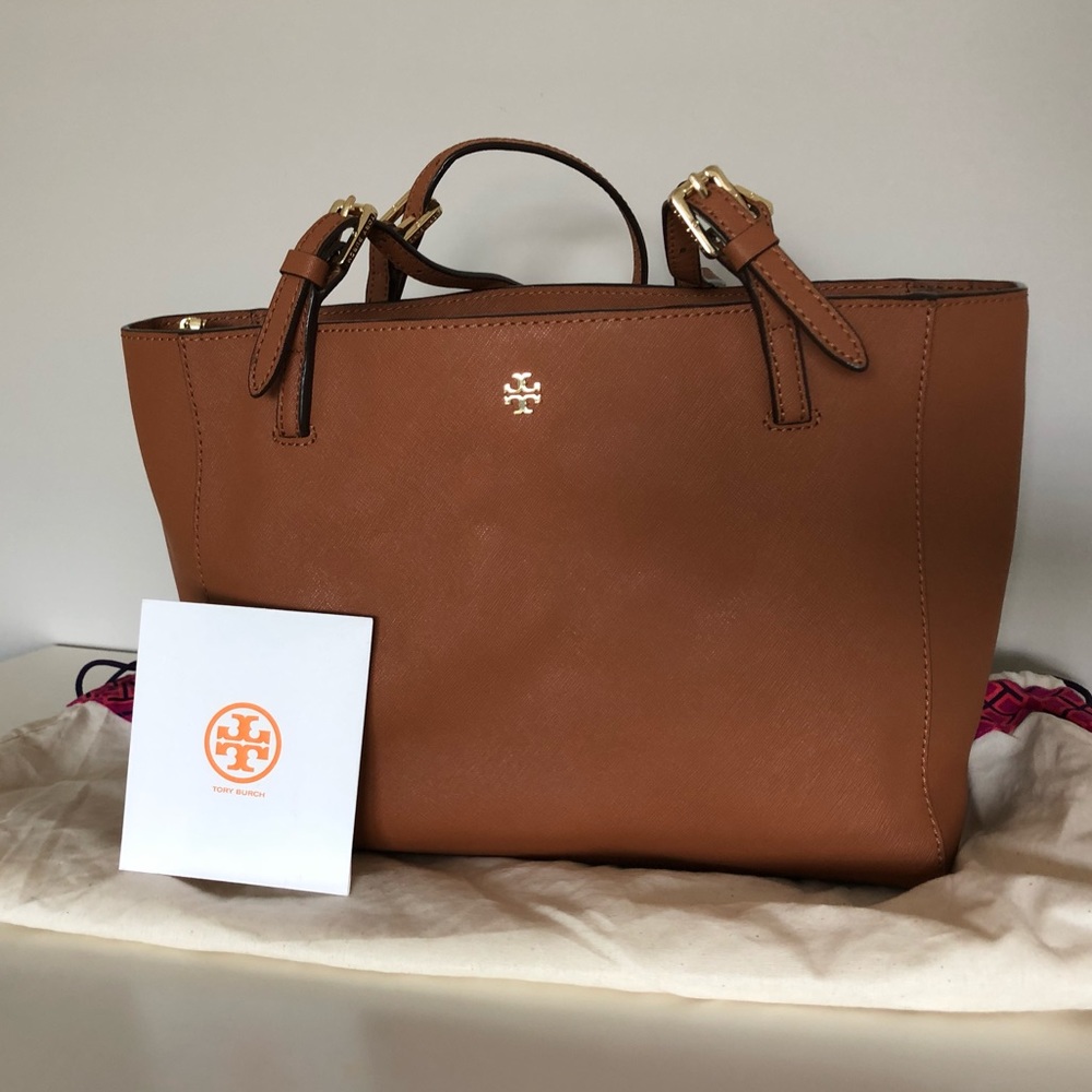 Tory Burch York Small Buckle Tote Bag